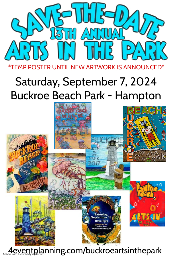 Buckroe Arts in the Park Flyer