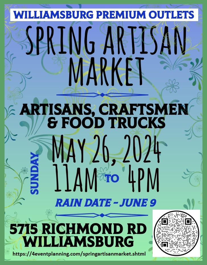 Spring Artisan Market Flyer