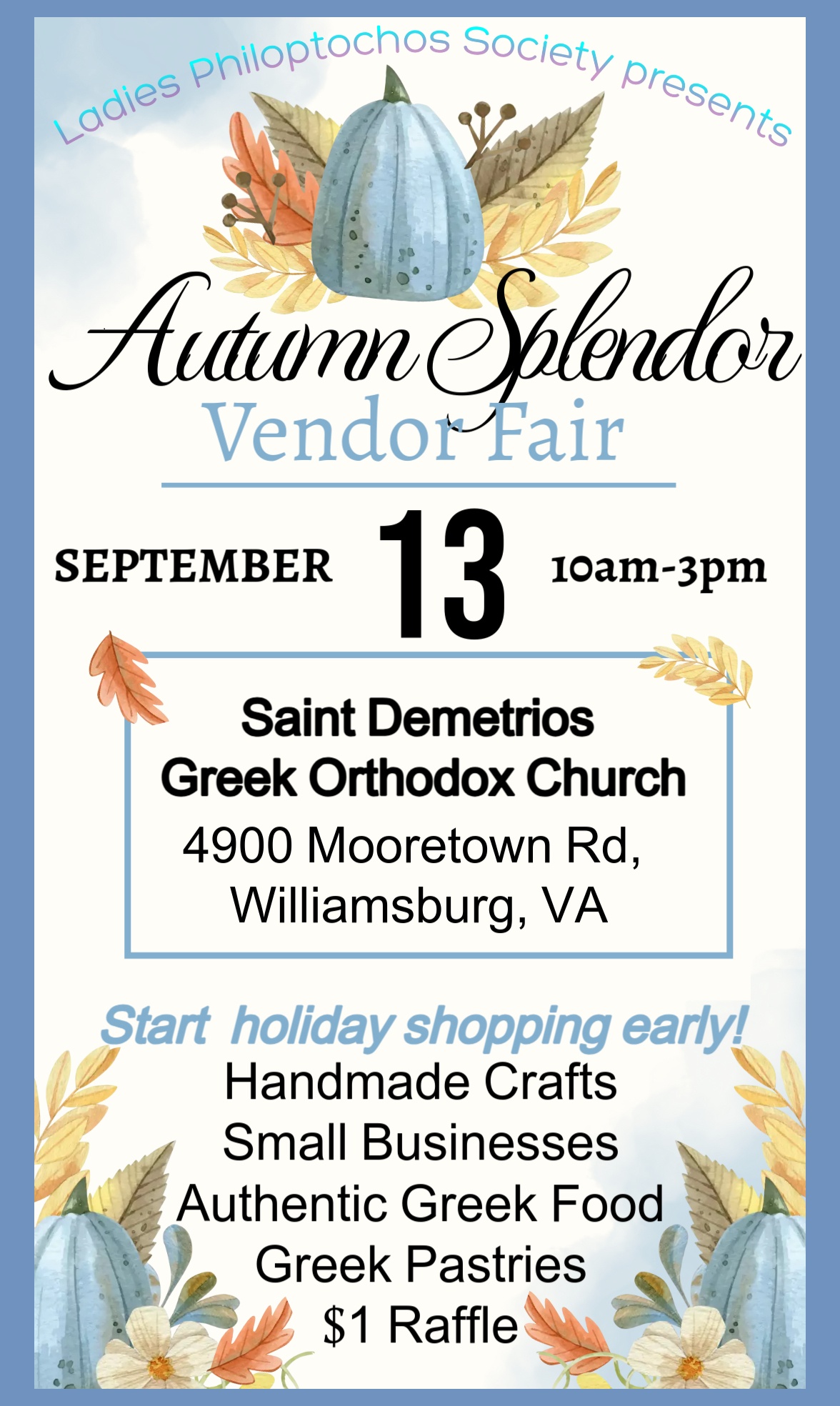 Autumn Splendor Flyer